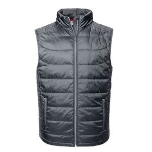 Russell Mens Nano Padded Body Warmer / Iron Grey